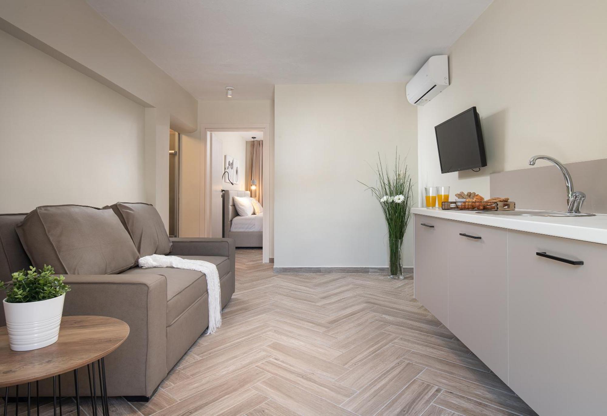 Olenia Luxury Apartments 4 เนโอสมาร์มาราส ภายนอก รูปภาพ