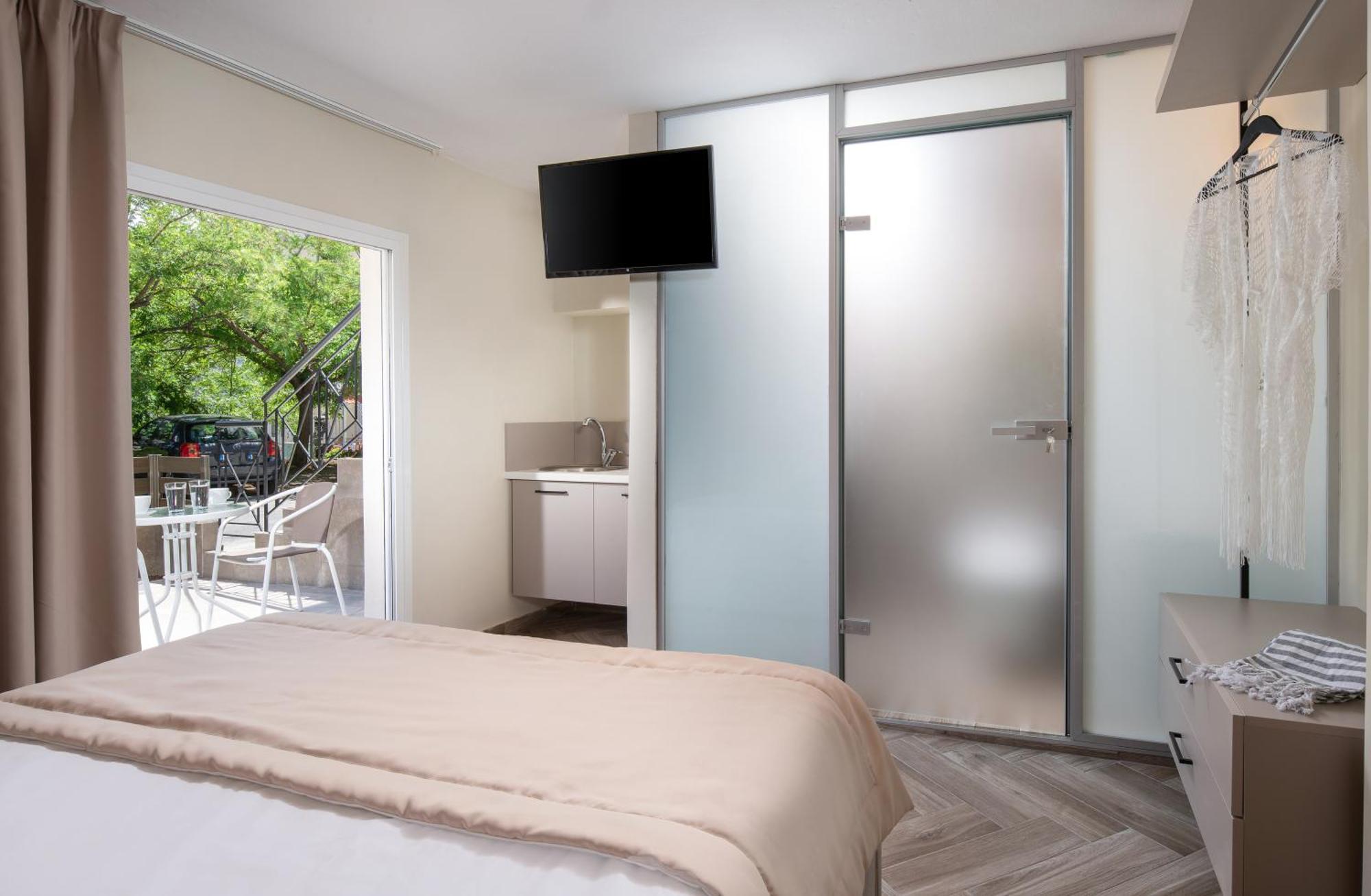 Olenia Luxury Apartments 4 เนโอสมาร์มาราส ภายนอก รูปภาพ